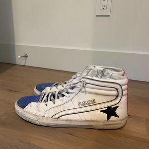 Men's Golden Goose Leather High Top Sneaker